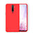 Coque Ultra Fine Silicone Souple 360 Degres Housse Etui S01 pour Oppo Reno2 Rouge