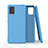 Coque Ultra Fine Silicone Souple 360 Degres Housse Etui S01 pour Samsung Galaxy A51 4G Bleu Ciel