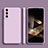 Coque Ultra Fine Silicone Souple 360 Degres Housse Etui S01 pour Samsung Galaxy S24 5G Violet Clair