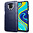 Coque Ultra Fine Silicone Souple 360 Degres Housse Etui S01 pour Xiaomi Redmi Note 9 Pro Max Bleu