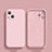 Coque Ultra Fine Silicone Souple 360 Degres Housse Etui S02 pour Apple iPhone 13 Rose