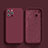 Coque Ultra Fine Silicone Souple 360 Degres Housse Etui S02 pour Apple iPhone 14 Pro Vin Rouge