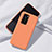 Coque Ultra Fine Silicone Souple 360 Degres Housse Etui S02 pour Huawei P40 Orange