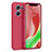 Coque Ultra Fine Silicone Souple 360 Degres Housse Etui S02 pour Oppo K10 5G Rose Rouge