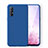 Coque Ultra Fine Silicone Souple 360 Degres Housse Etui S02 pour Oppo Reno3 Pro Bleu