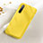 Coque Ultra Fine Silicone Souple 360 Degres Housse Etui S02 pour Realme X50 Pro 5G Jaune