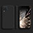 Coque Ultra Fine Silicone Souple 360 Degres Housse Etui S02 pour Samsung Galaxy A12 5G Noir