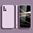 Coque Ultra Fine Silicone Souple 360 Degres Housse Etui S02 pour Samsung Galaxy A51 5G Violet Clair