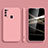 Coque Ultra Fine Silicone Souple 360 Degres Housse Etui S02 pour Samsung Galaxy M21 Rose