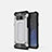 Coque Ultra Fine Silicone Souple 360 Degres Housse Etui S02 pour Samsung Galaxy Note 8 Argent