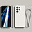 Coque Ultra Fine Silicone Souple 360 Degres Housse Etui S02 pour Samsung Galaxy S22 Ultra 5G Blanc