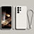 Coque Ultra Fine Silicone Souple 360 Degres Housse Etui S02 pour Samsung Galaxy S24 Ultra 5G Blanc