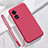 Coque Ultra Fine Silicone Souple 360 Degres Housse Etui S03 pour Oppo A1x 5G Rouge