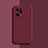 Coque Ultra Fine Silicone Souple 360 Degres Housse Etui S03 pour Oppo Find X5 5G Vin Rouge