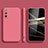Coque Ultra Fine Silicone Souple 360 Degres Housse Etui S03 pour Samsung Galaxy S20 FE 4G Rose Rouge