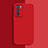 Coque Ultra Fine Silicone Souple 360 Degres Housse Etui S04 pour Oppo Reno6 Pro 5G India Rouge