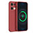 Coque Ultra Fine Silicone Souple 360 Degres Housse Etui S04 pour Oppo Reno8 5G Rouge