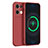 Coque Ultra Fine Silicone Souple 360 Degres Housse Etui S04 pour Oppo Reno8 Pro+ Plus 5G Rouge
