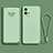 Coque Ultra Fine Silicone Souple 360 Degres Housse Etui S04 pour Vivo iQOO 8 Pro 5G Pastel Vert