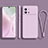 Coque Ultra Fine Silicone Souple 360 Degres Housse Etui S04 pour Vivo iQOO 9 5G Violet Clair