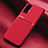 Coque Ultra Fine Silicone Souple 360 Degres Housse Etui S04 pour Vivo X51 5G Rouge