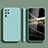 Coque Ultra Fine Silicone Souple 360 Degres Housse Etui S05 pour Samsung Galaxy S20 Plus 5G Cyan