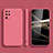 Coque Ultra Fine Silicone Souple 360 Degres Housse Etui S05 pour Samsung Galaxy S20 Plus Rose Rouge