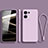 Coque Ultra Fine Silicone Souple 360 Degres Housse Etui S07 pour Oppo Reno8 5G Violet Clair