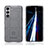 Coque Ultra Fine Silicone Souple 360 Degres Housse Etui S07 pour Samsung Galaxy S21 5G Gris