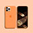 Coque Ultra Fine Silicone Souple 360 Degres Housse Etui S08 pour Apple iPhone 14 Pro Max Orange