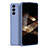 Coque Ultra Fine Silicone Souple 360 Degres Housse Etui S08 pour Samsung Galaxy S24 5G Gris Lavende