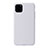 Coque Ultra Fine Silicone Souple 360 Degres Housse Etui Y01 pour Apple iPhone 11 Pro Blanc