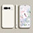 Coque Ultra Fine Silicone Souple 360 Degres Housse Etui YK1 pour Google Pixel 7 Pro 5G Blanc