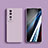 Coque Ultra Fine Silicone Souple 360 Degres Housse Etui YK1 pour Huawei Honor 70 Pro+ Plus 5G Violet