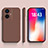 Coque Ultra Fine Silicone Souple 360 Degres Housse Etui YK1 pour Realme 10 Pro+ Plus 5G Marron