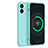 Coque Ultra Fine Silicone Souple 360 Degres Housse Etui YK1 pour Realme 10S 5G Cyan