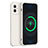 Coque Ultra Fine Silicone Souple 360 Degres Housse Etui YK1 pour Vivo iQOO Z6 5G Blanc