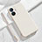 Coque Ultra Fine Silicone Souple 360 Degres Housse Etui YK1 pour Vivo iQOO Z6 Lite 5G Blanc