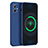 Coque Ultra Fine Silicone Souple 360 Degres Housse Etui YK1 pour Vivo T1 5G India Bleu