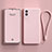 Coque Ultra Fine Silicone Souple 360 Degres Housse Etui YK1 pour Vivo V21e 5G Petit