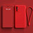 Coque Ultra Fine Silicone Souple 360 Degres Housse Etui YK1 pour Vivo V23e 5G Rouge