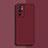 Coque Ultra Fine Silicone Souple 360 Degres Housse Etui YK2 pour OnePlus 9RT 5G Vin Rouge