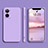 Coque Ultra Fine Silicone Souple 360 Degres Housse Etui YK2 pour Realme 10 4G Violet Clair