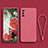 Coque Ultra Fine Silicone Souple 360 Degres Housse Etui YK2 pour Xiaomi POCO M3 Pro 5G Rose Rouge