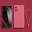 Coque Ultra Fine Silicone Souple 360 Degres Housse Etui YK2 pour Xiaomi Poco M5S Rose Rouge