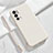 Coque Ultra Fine Silicone Souple 360 Degres Housse Etui YK3 pour OnePlus 9RT 5G Blanc