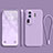 Coque Ultra Fine Silicone Souple 360 Degres Housse Etui YK3 pour Oppo Reno11 Pro 5G Violet Clair