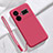 Coque Ultra Fine Silicone Souple 360 Degres Housse Etui YK3 pour Realme GT5 5G Rose Rouge