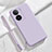 Coque Ultra Fine Silicone Souple 360 Degres Housse Etui YK3 pour Vivo iQOO Z7 5G Violet Clair