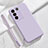 Coque Ultra Fine Silicone Souple 360 Degres Housse Etui YK3 pour Vivo V27 5G Violet Clair